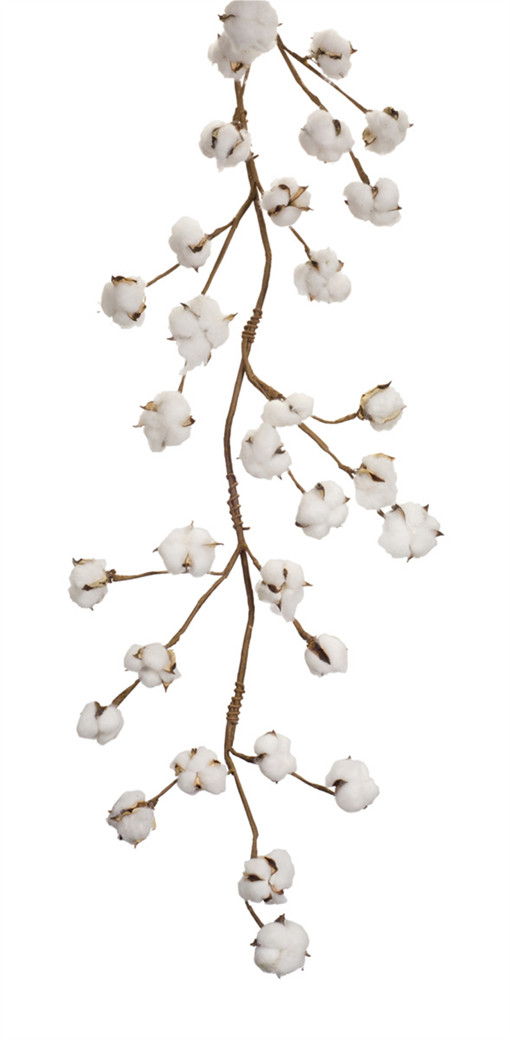 Cotton Twig Garland (Set of 2)