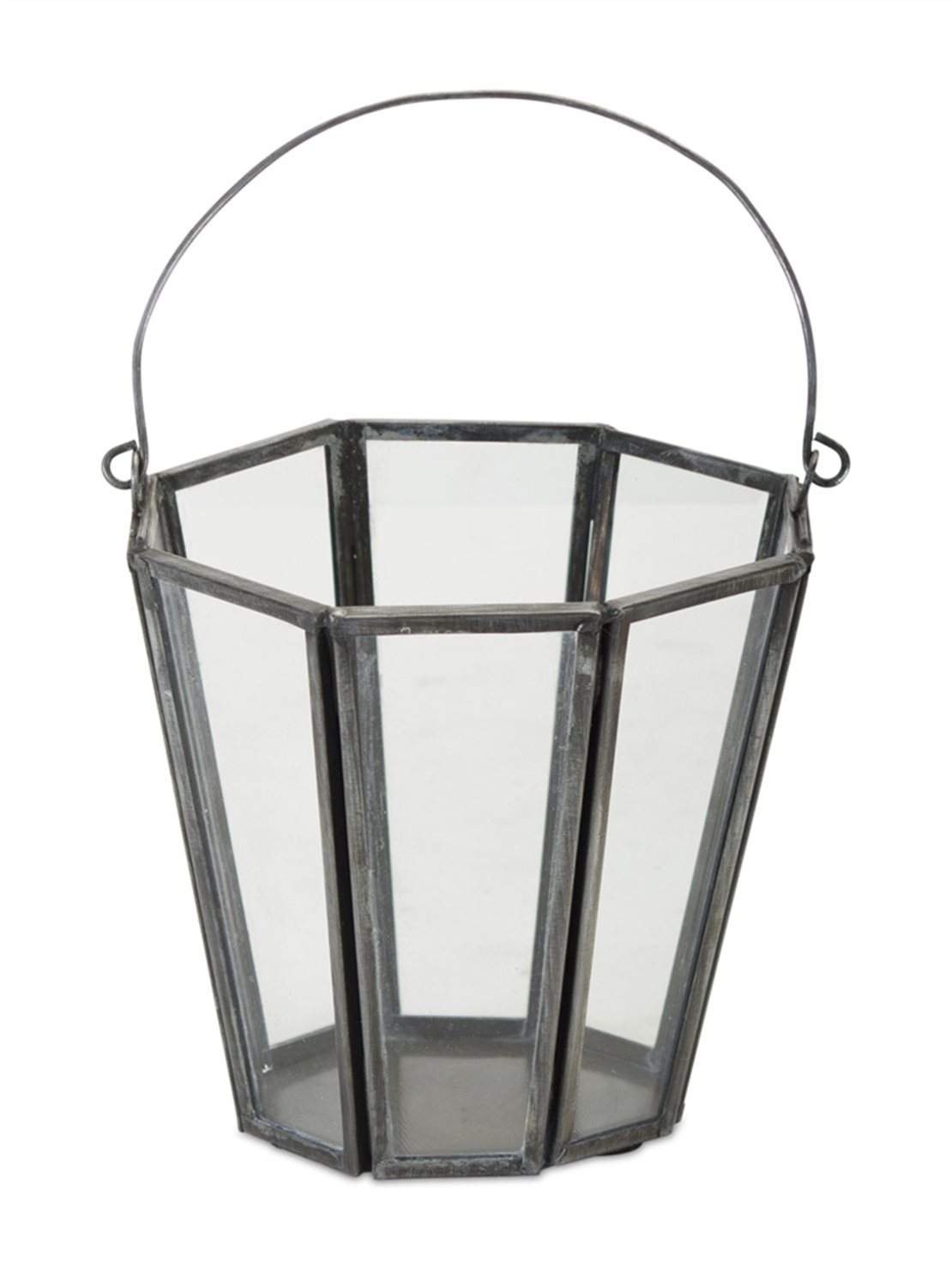 Iron Candle Holder Bucket with Handle (Set of 4)