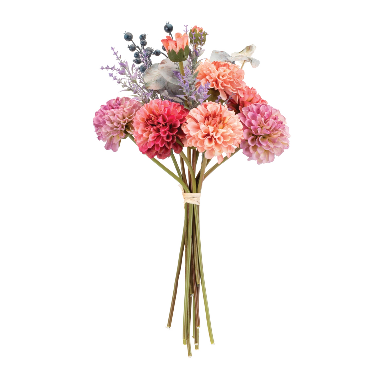Mixed Zinnia Floral Bouquet (Set of 2)