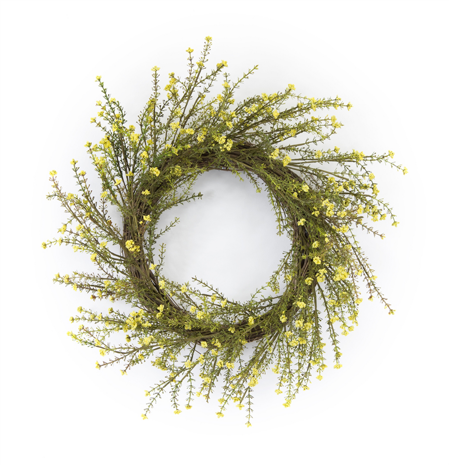 Mini Daisy Floral Wreath 18"D