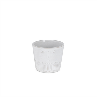 Porcelain Face Planter (Set of 2)