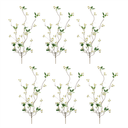 Mini Floral Twig Branch (Set of 6)