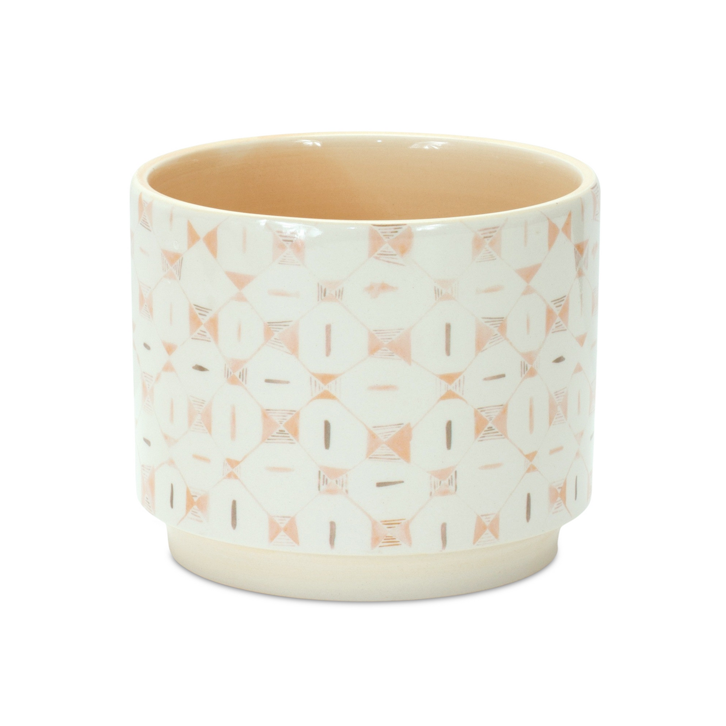 Blush Patterned Stacking Pot (Set of 3)