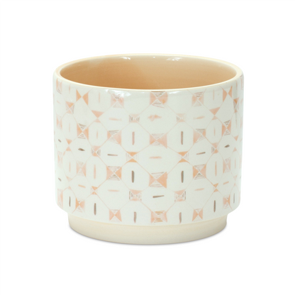 Blush Patterned Stacking Pot (Set of 3)