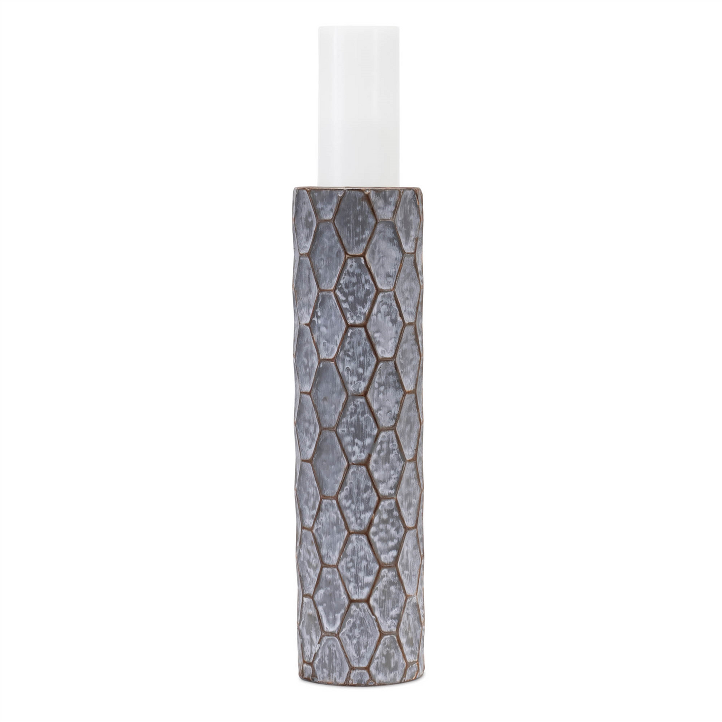 Honeycomb Metal Candle Holder (Set of 2)