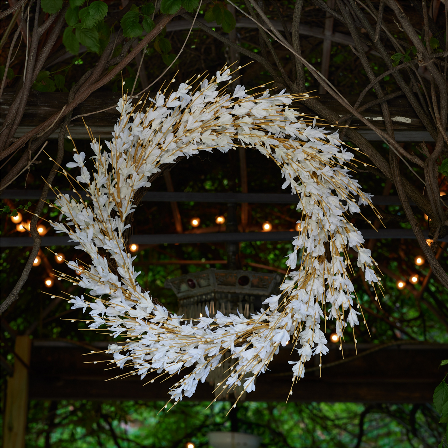 Blossom Floral Wreath 25"D