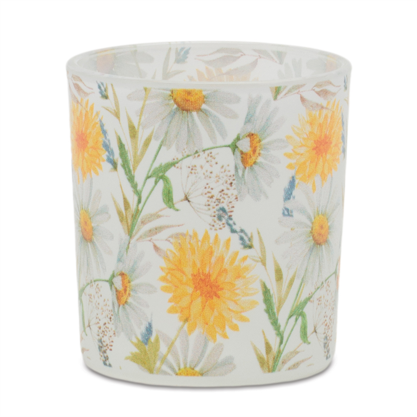 Floral Print Votive Candle Holder (Set of 3)