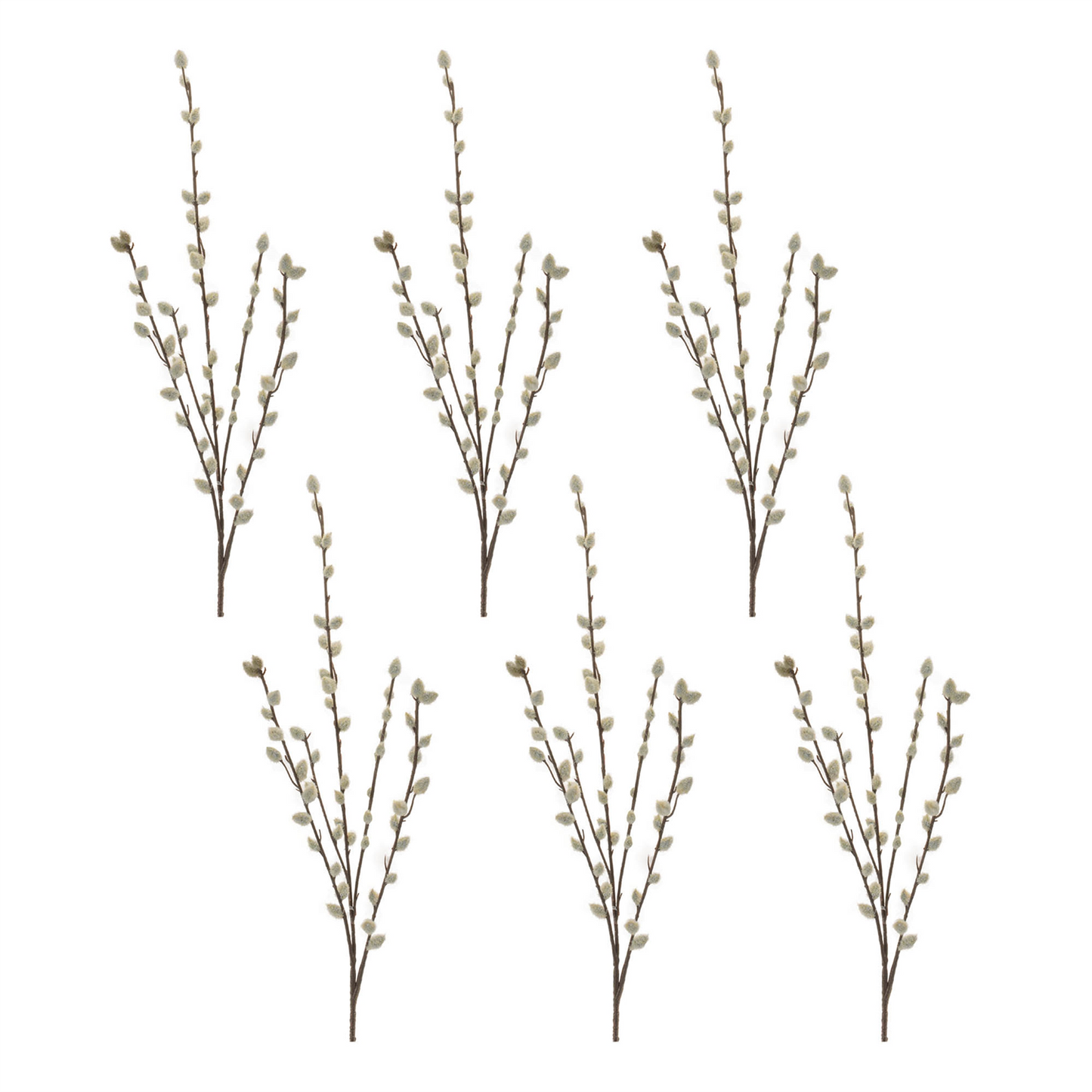 Pussy Willow Twig Spray (Set of 6)