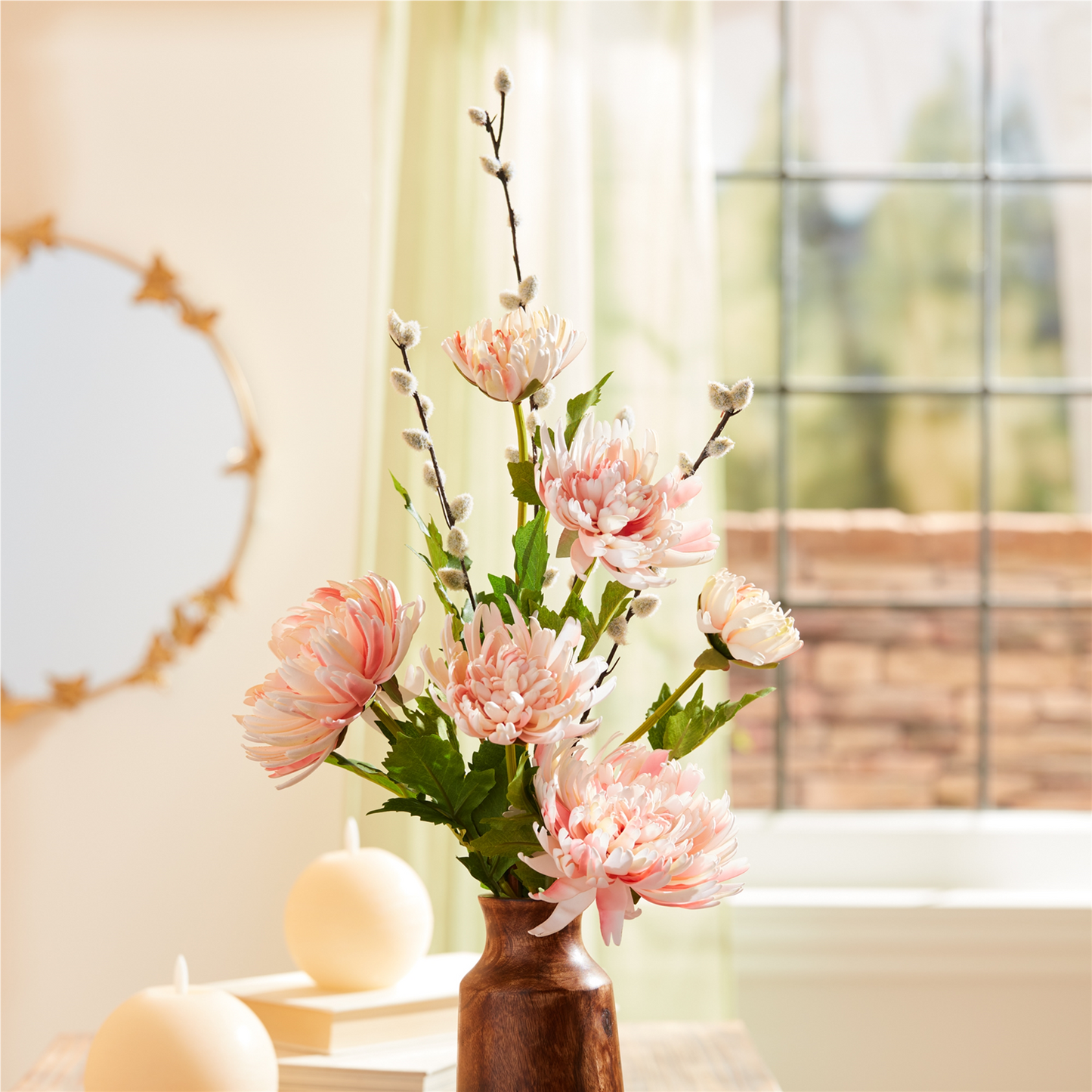 Mum Floral Spray (Set of 4)