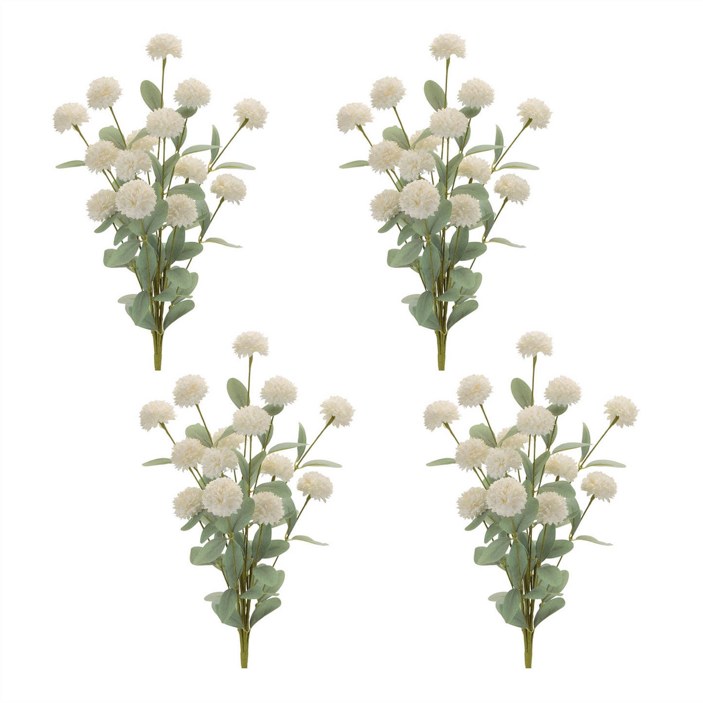 Mini Mum Floral Bush (Set of 4)