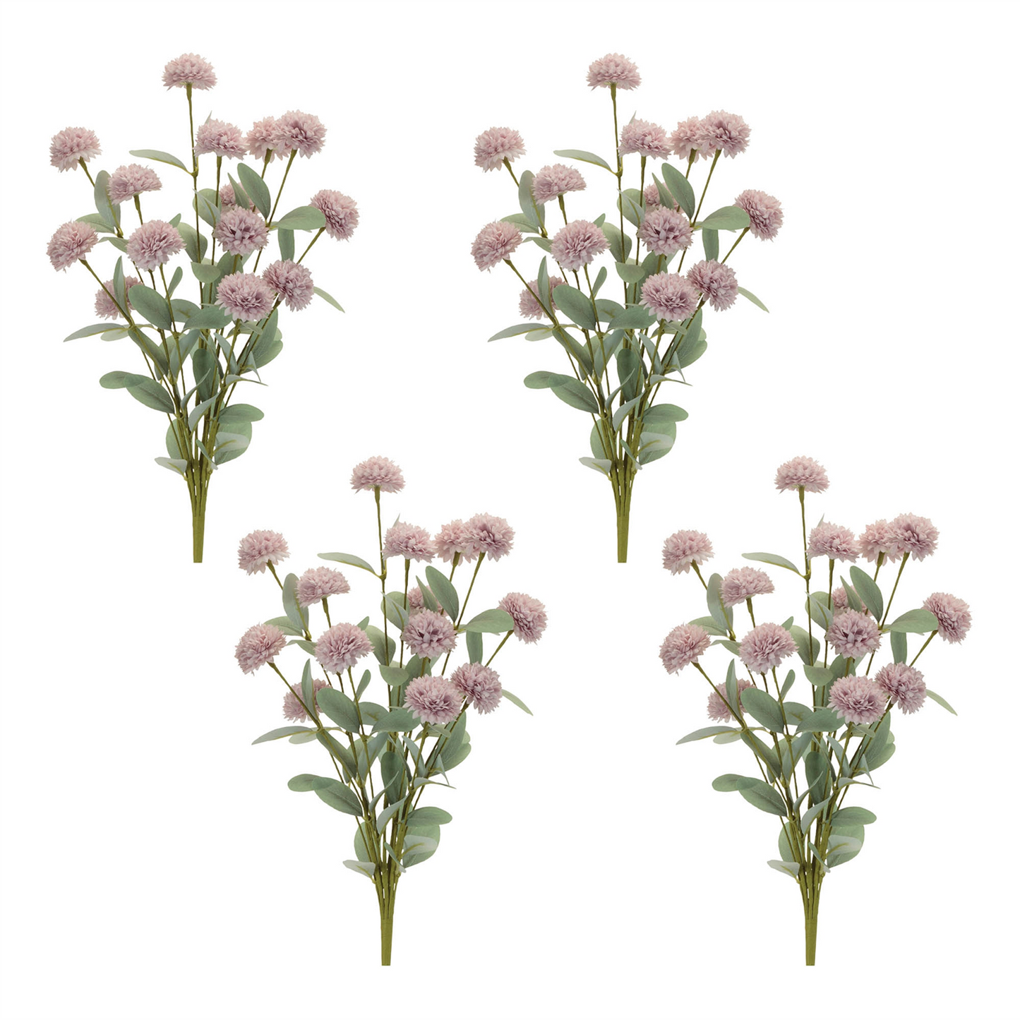 Mini Mum Floral Bush (Set of 4)
