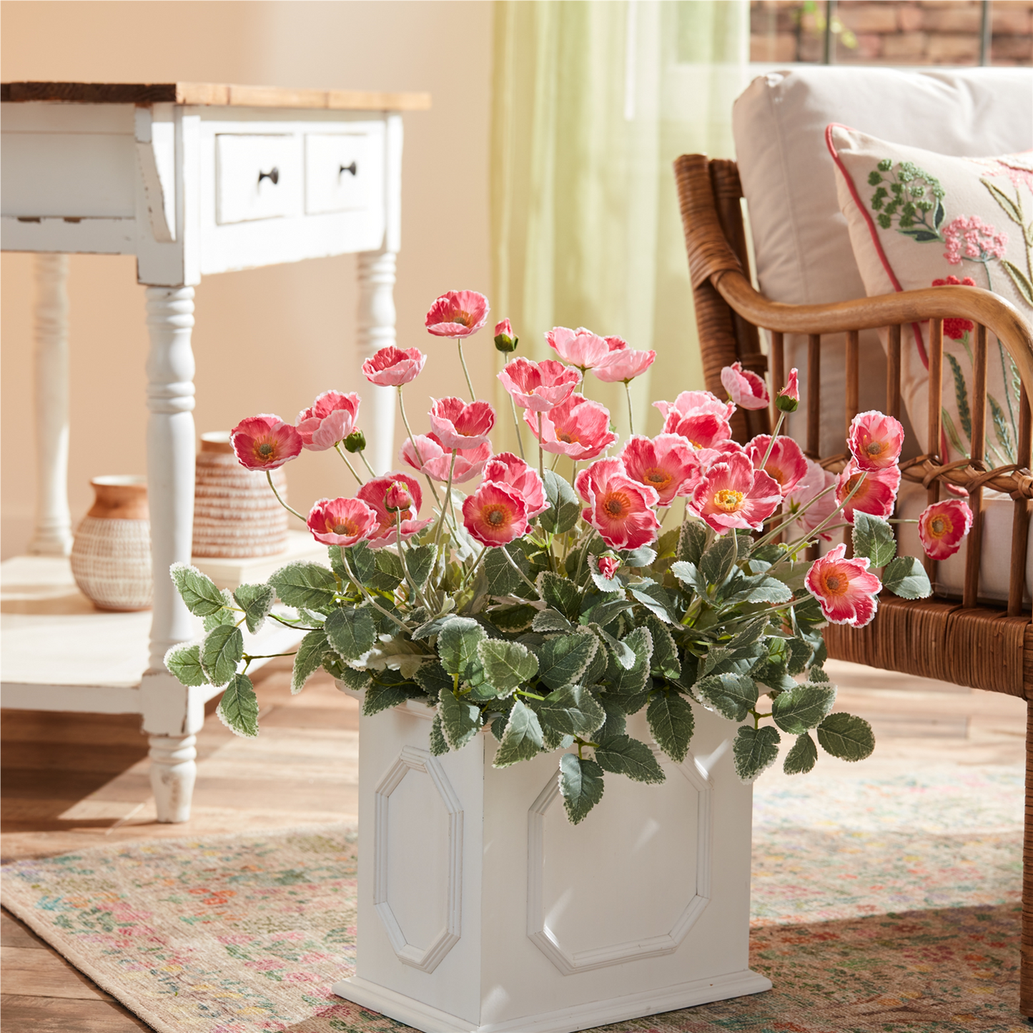 Poppy Floral Spray (Set of 6)
