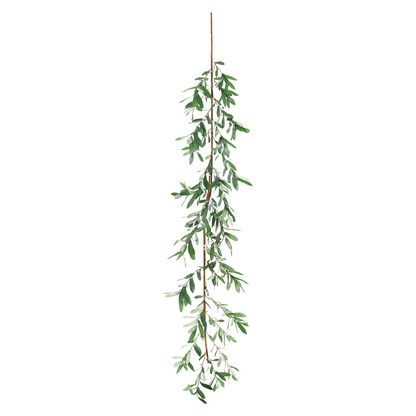 Olive Leaf Garland 5.5'L Polyester