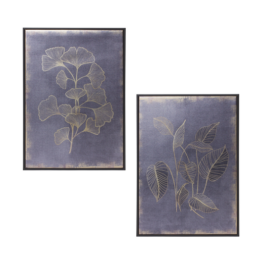Framed Foliage Print (Set of 2)