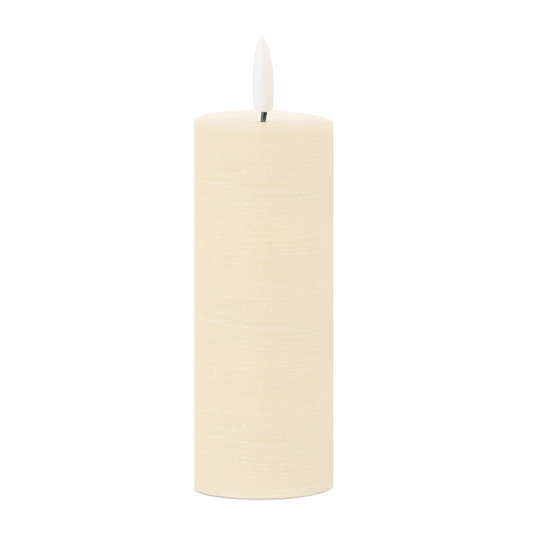 FIA Wick Ivory Pillar Candle (Set of 4)