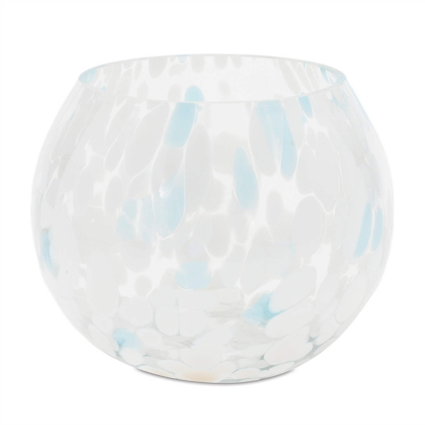 Painted Glass Candle Holder Vase (Set of 4)