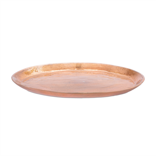 Metallic Aluminum Tray 16.25"D
