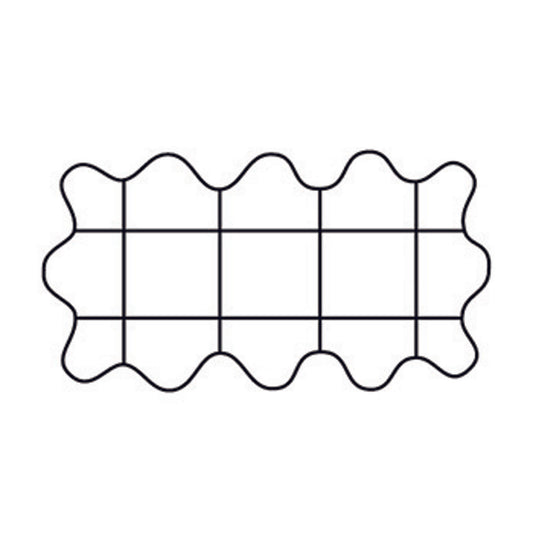 Plant Support Grid 26" x 13" Scalloped Rectangle