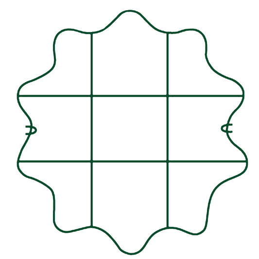 Plant Support Grid 21" Scalloped Circle