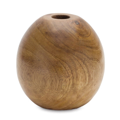 Natural Wood Bud Vase (Set of 3)
