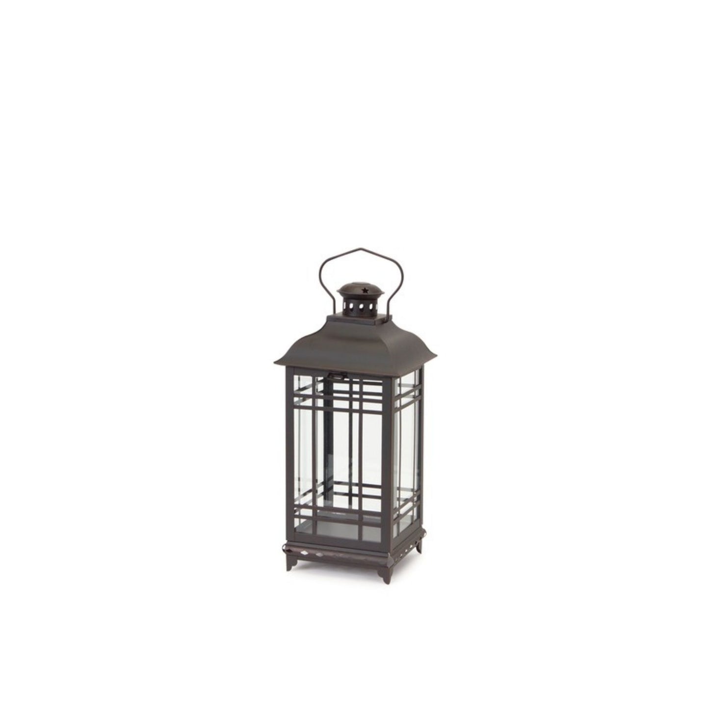 Traditional Black Metal Lantern (Set of 3)