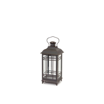 Traditional Black Metal Lantern (Set of 3)
